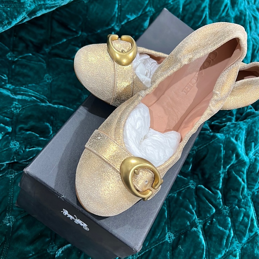 Coach shoes Stanton Blt Gold